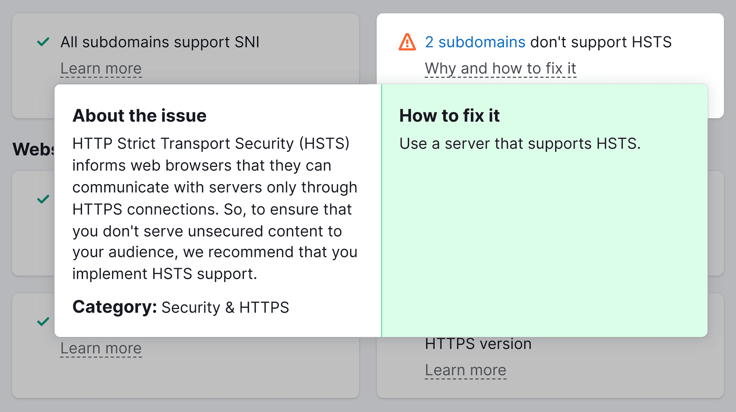 HTTPS issues